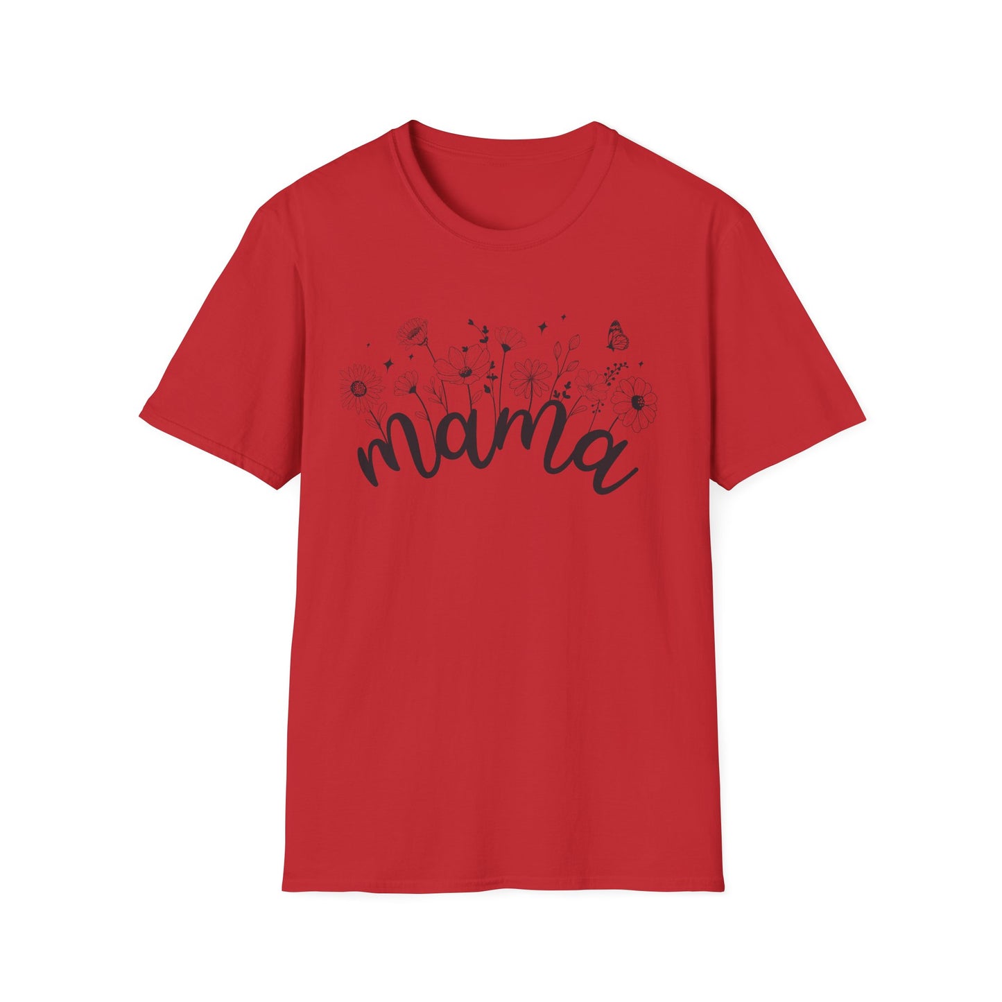 Floral Mama Vibes Tee – Bloom with Love Perfect Gift for Mother's Day