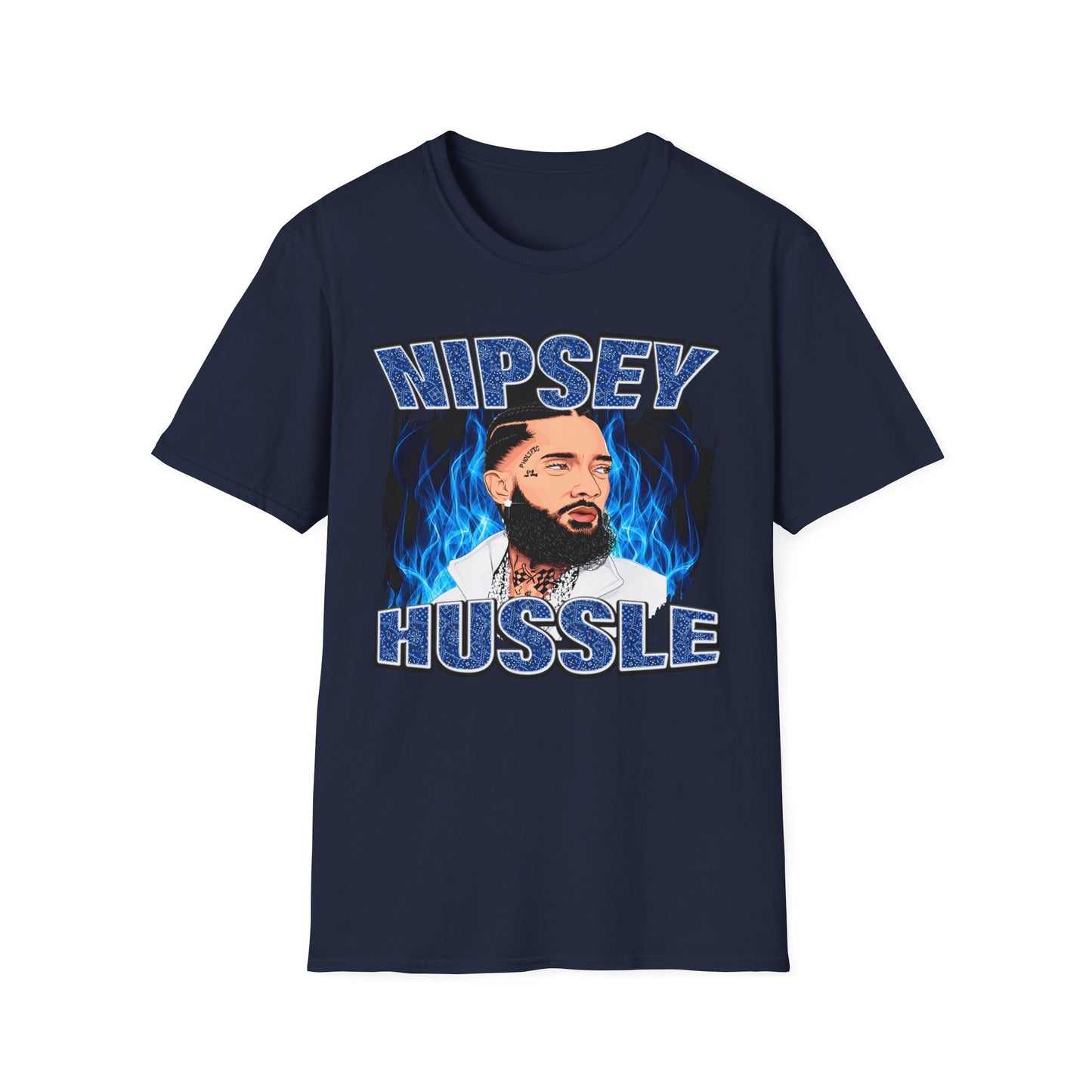 Nipsey Hussle Legacy Tee – Blue Flame Edition