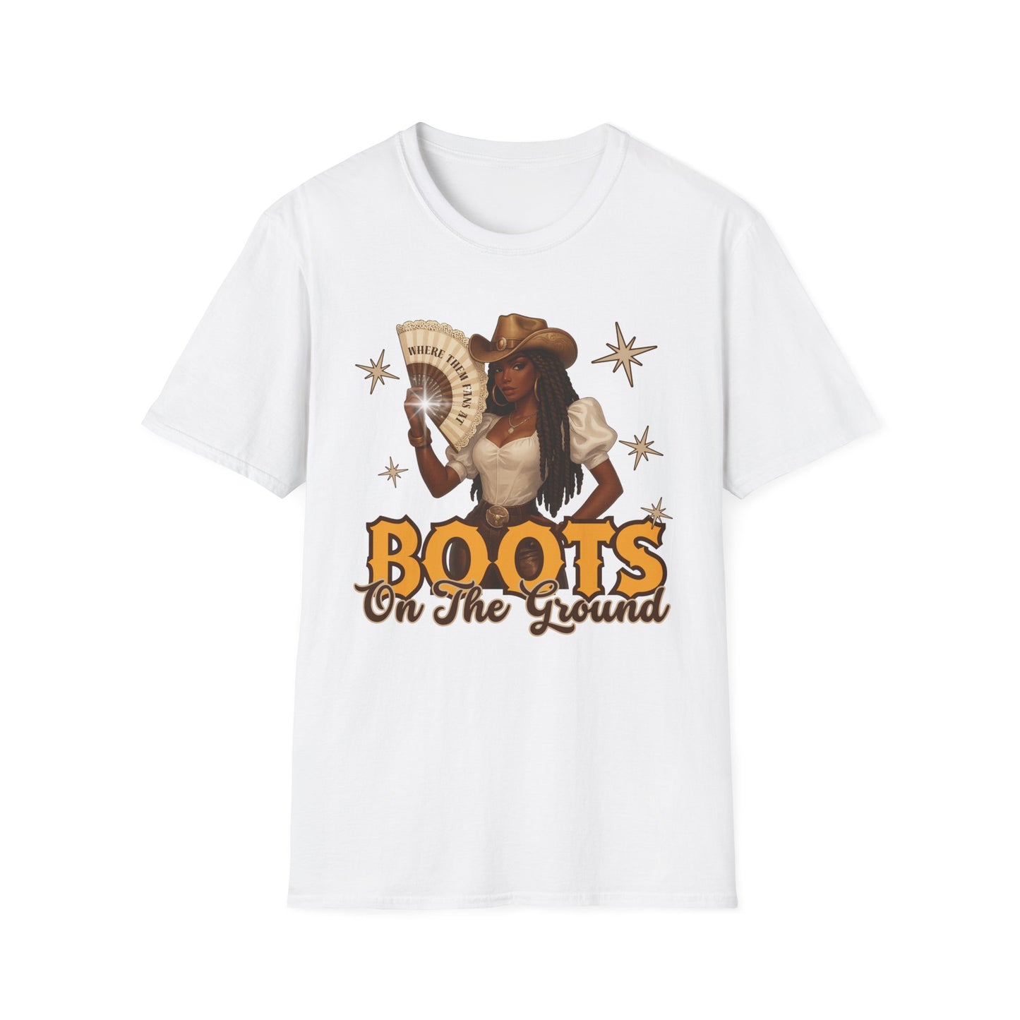 Western Woman Power Shirt – Boots On The Ground Statement Tee