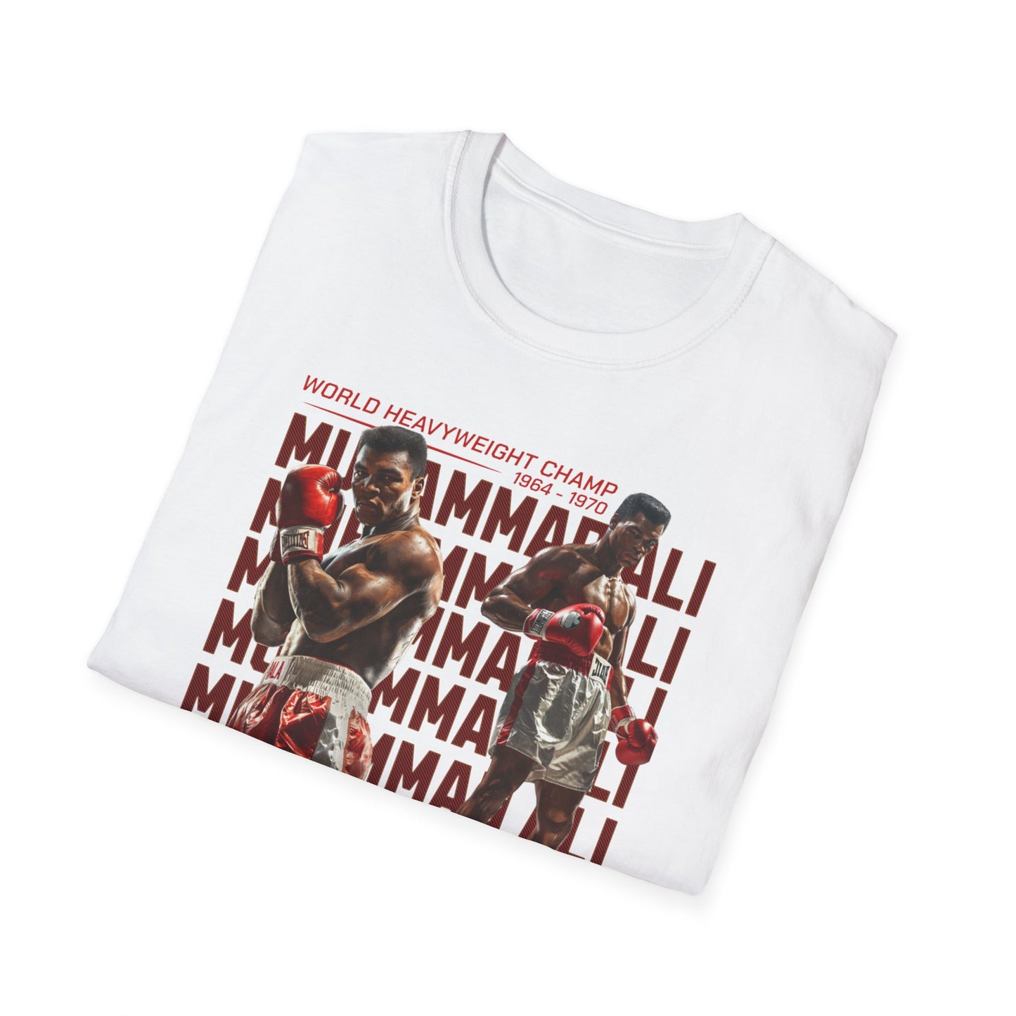 "The Greatest – Muhammad Ali Tribute Tee" Unisex Softstyle T-Shirt - Boxing Legend Gear
