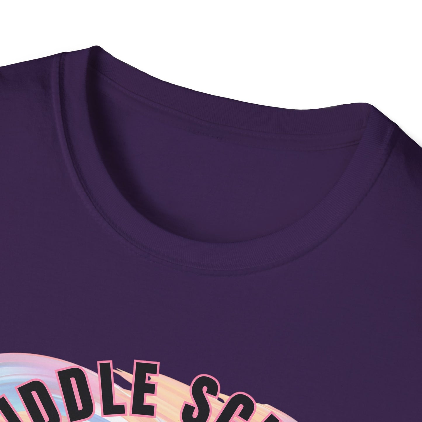 "Middle School Grad Vibes "Class of 2025 Star Unisex Softstyle