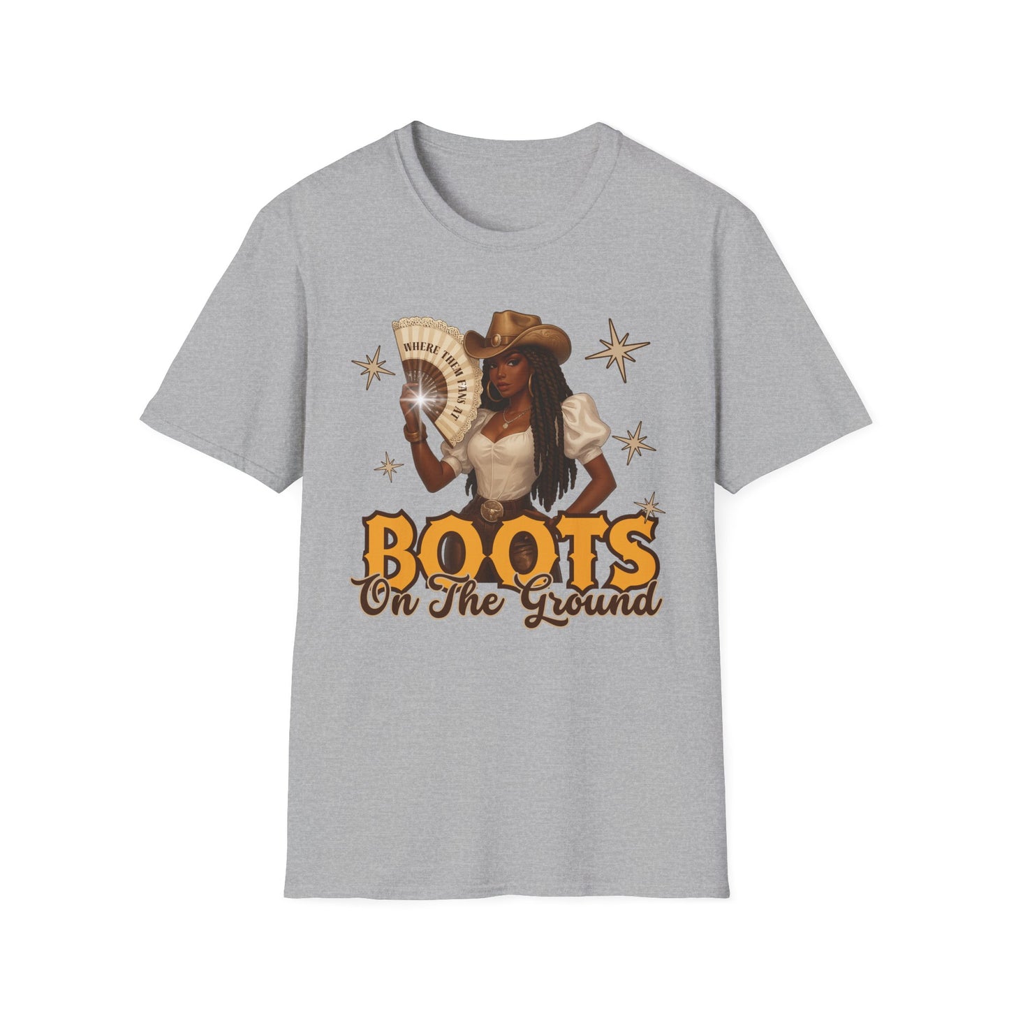 Western Woman Power Shirt – Boots On The Ground Statement Tee