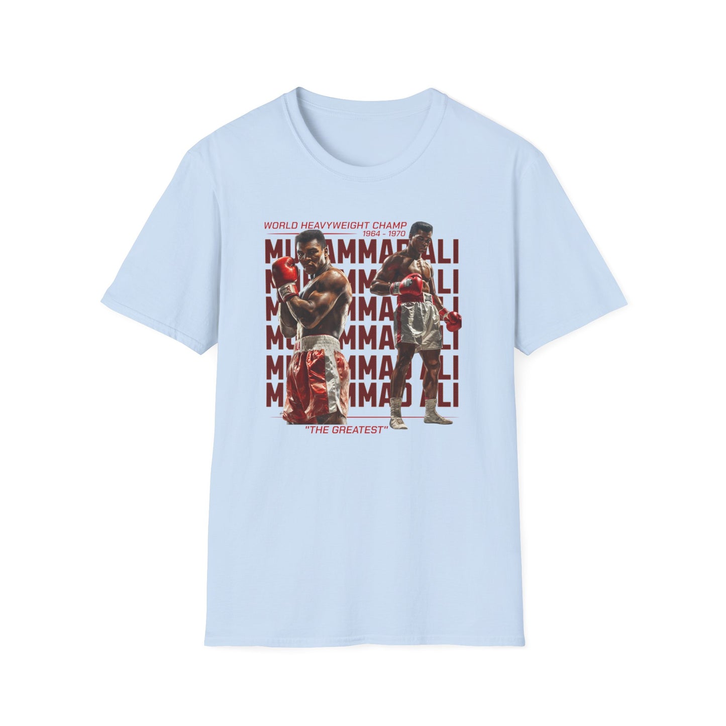 "The Greatest – Muhammad Ali Tribute Tee" Unisex Softstyle T-Shirt - Boxing Legend Gear