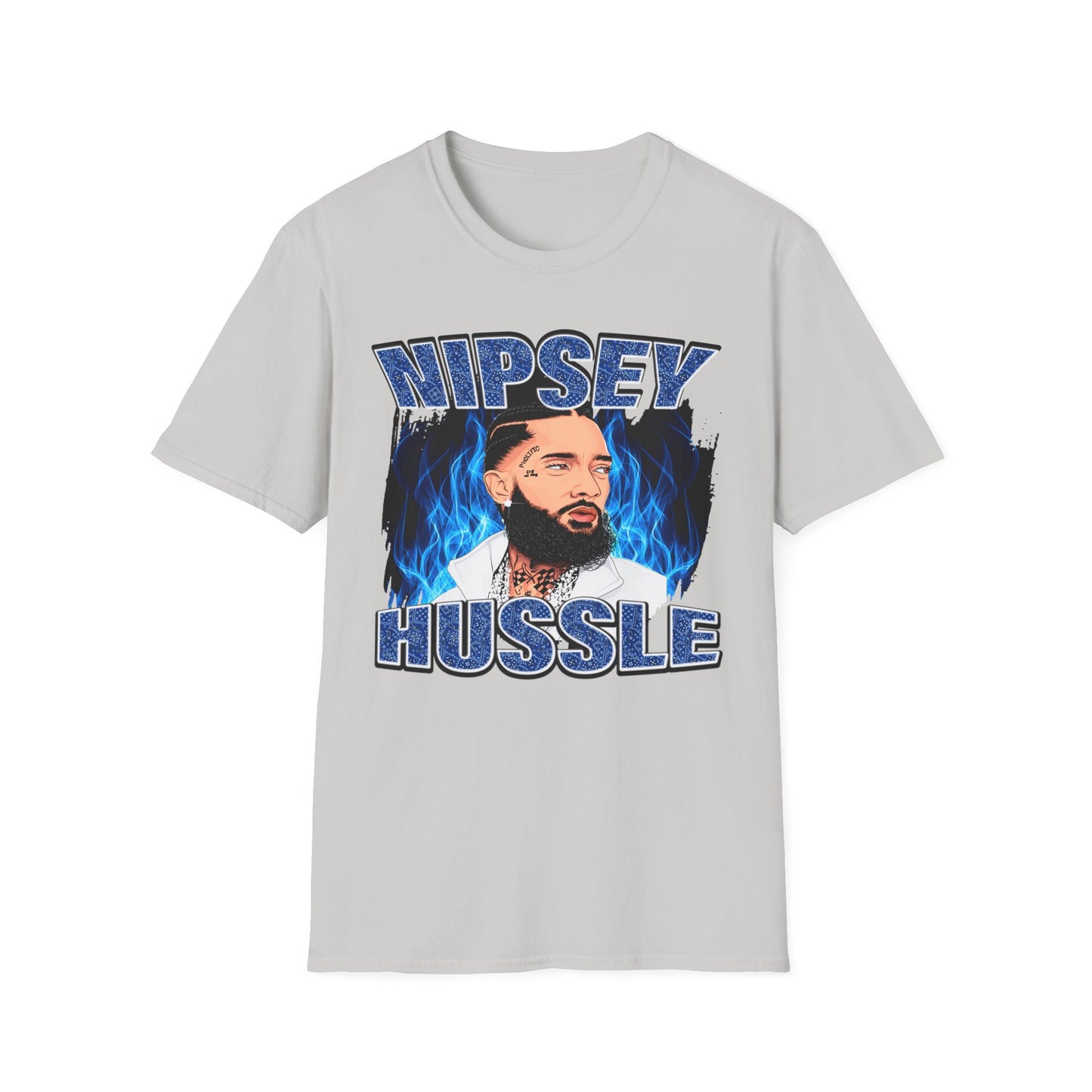 Nipsey Hussle Legacy Tee – Blue Flame Edition