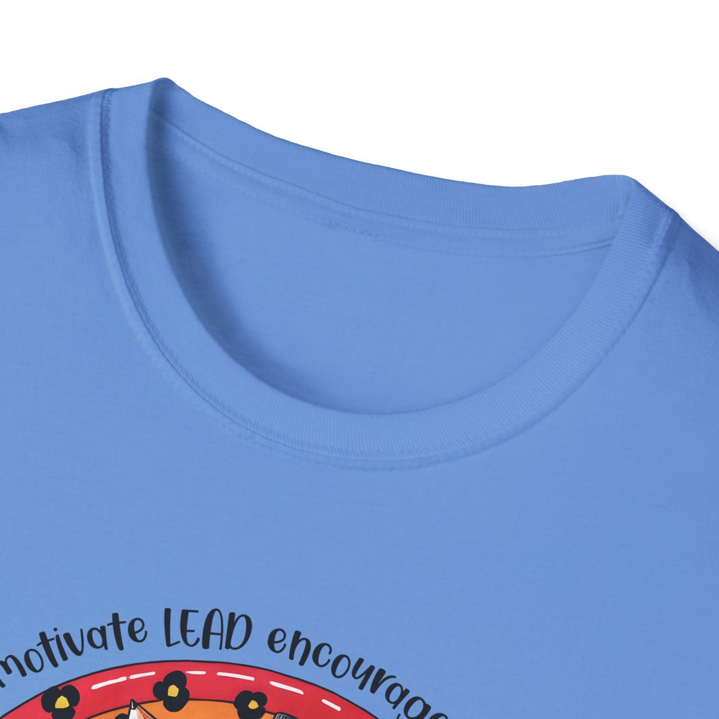 Teacher Life – Bold, Bright & Full of Heart Softstyle T-Shirt