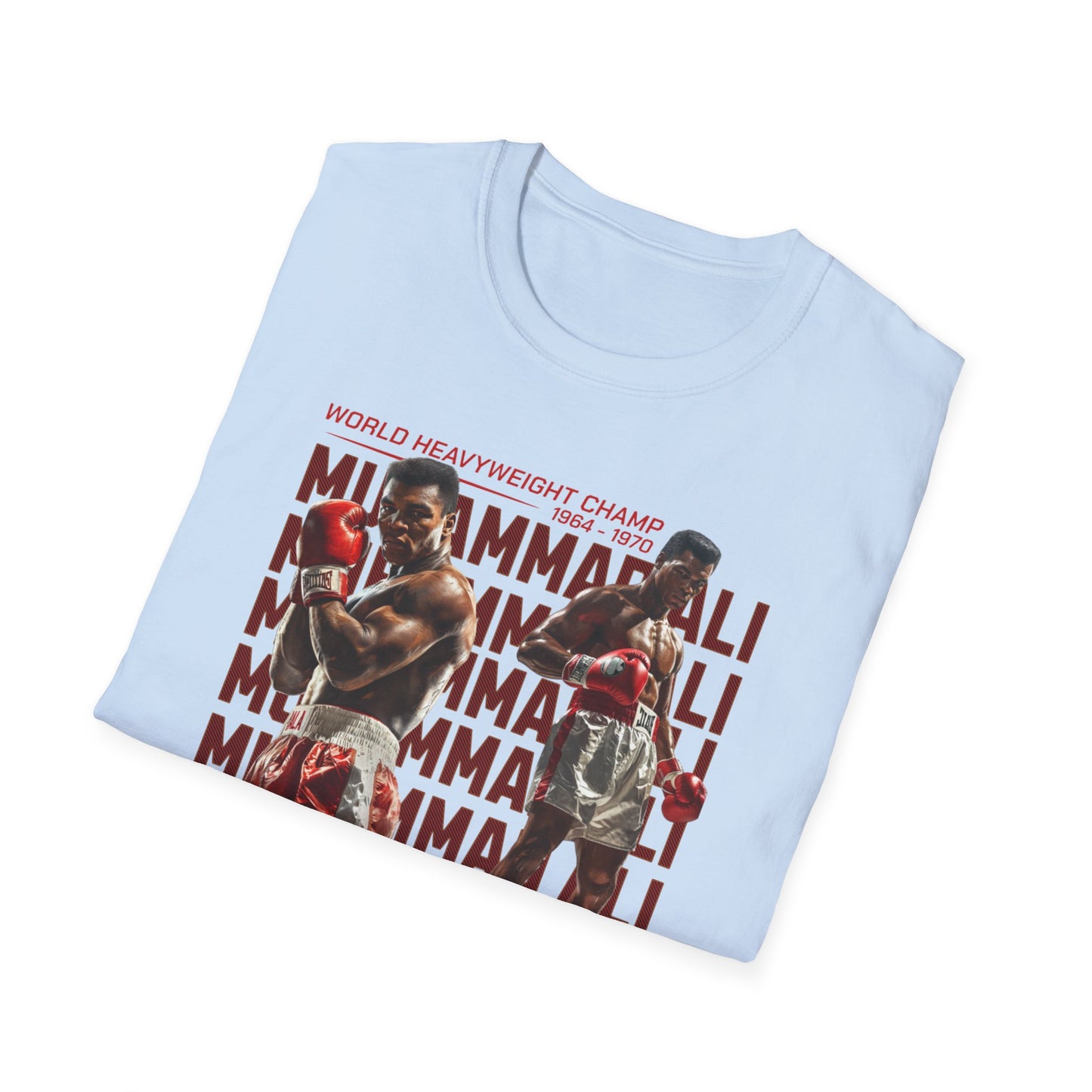 "The Greatest – Muhammad Ali Tribute Tee" Unisex Softstyle T-Shirt - Boxing Legend Gear