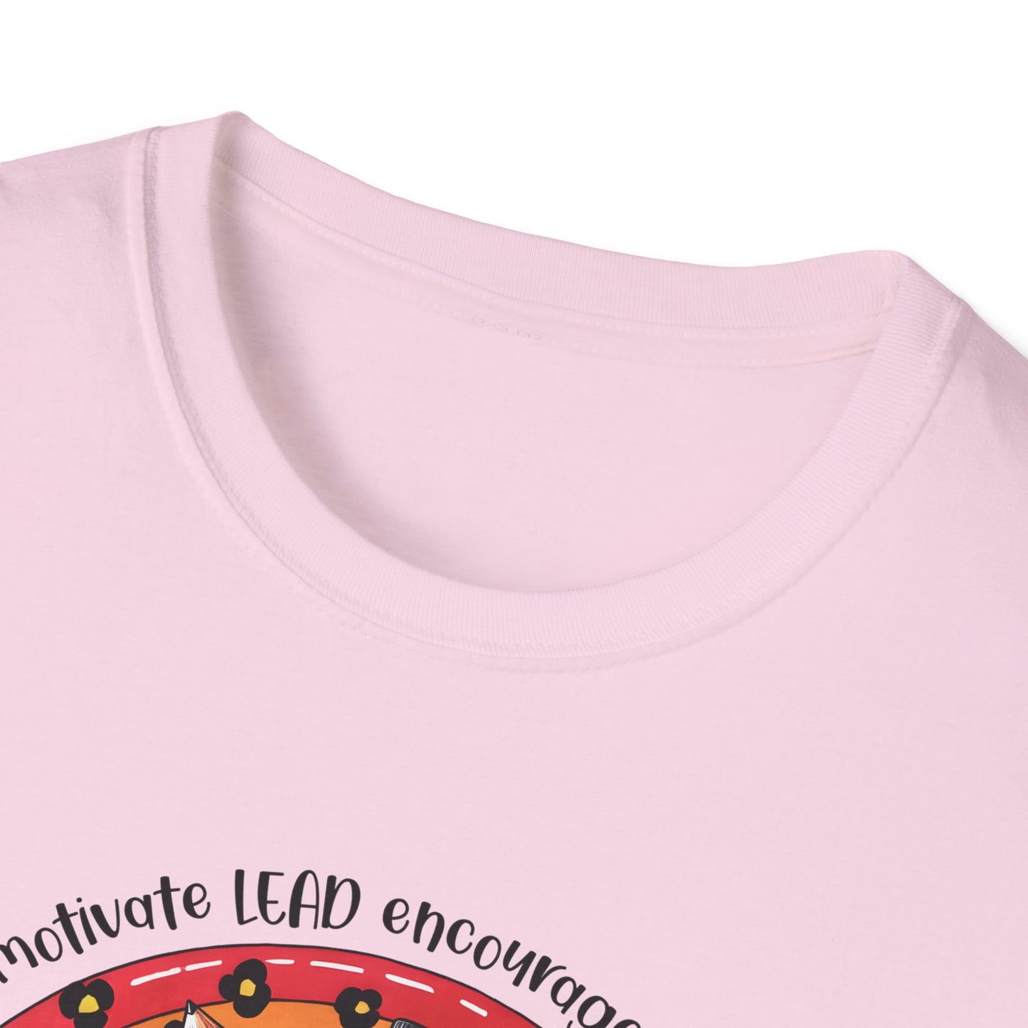 Teacher Life – Bold, Bright & Full of Heart Softstyle T-Shirt