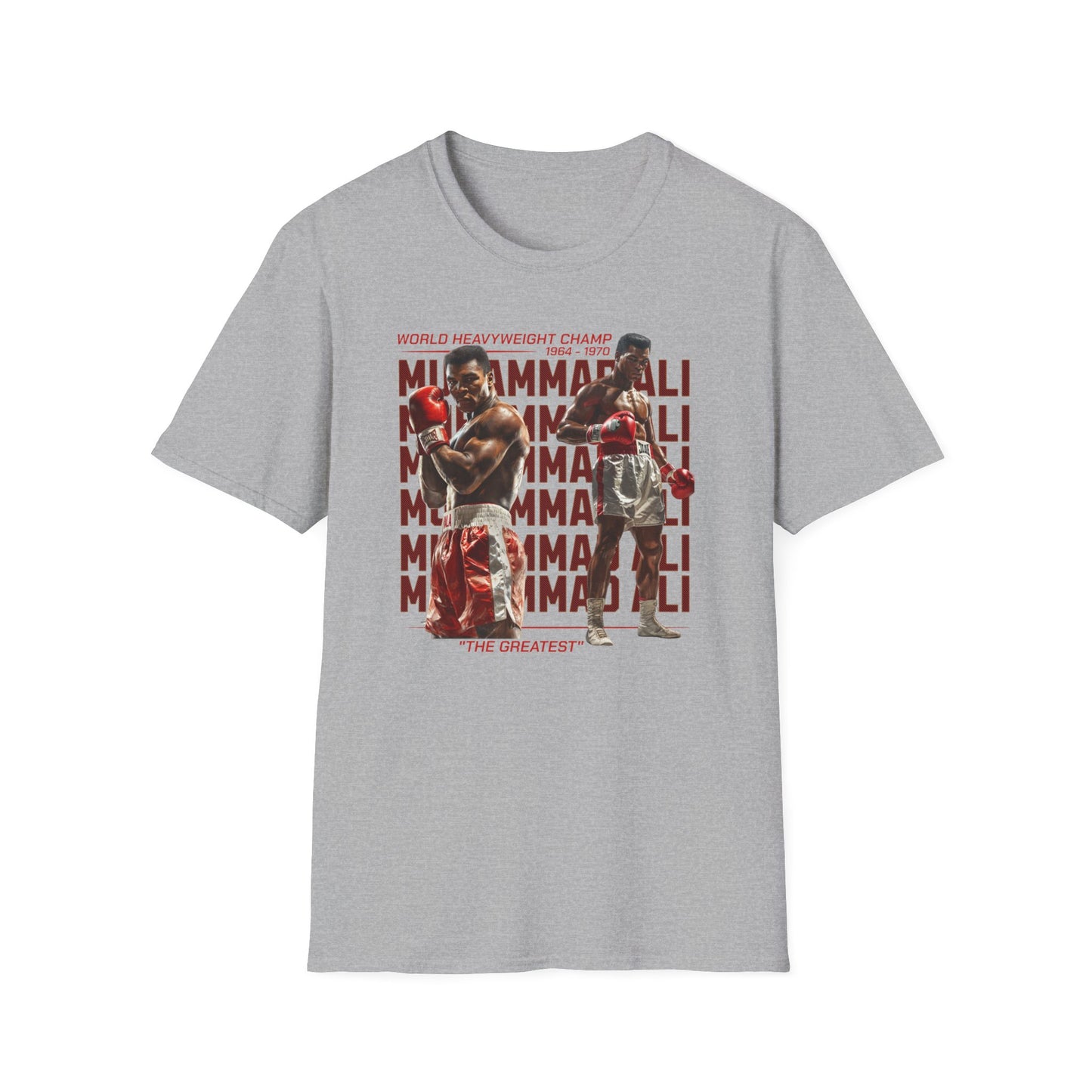 "The Greatest – Muhammad Ali Tribute Tee" Unisex Softstyle T-Shirt - Boxing Legend Gear