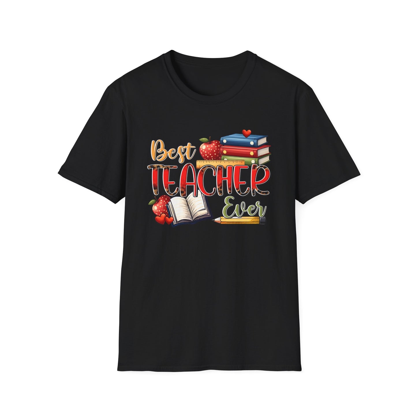 Stacked With Love – Best Teacher Tee - Perfect Gift for Educators