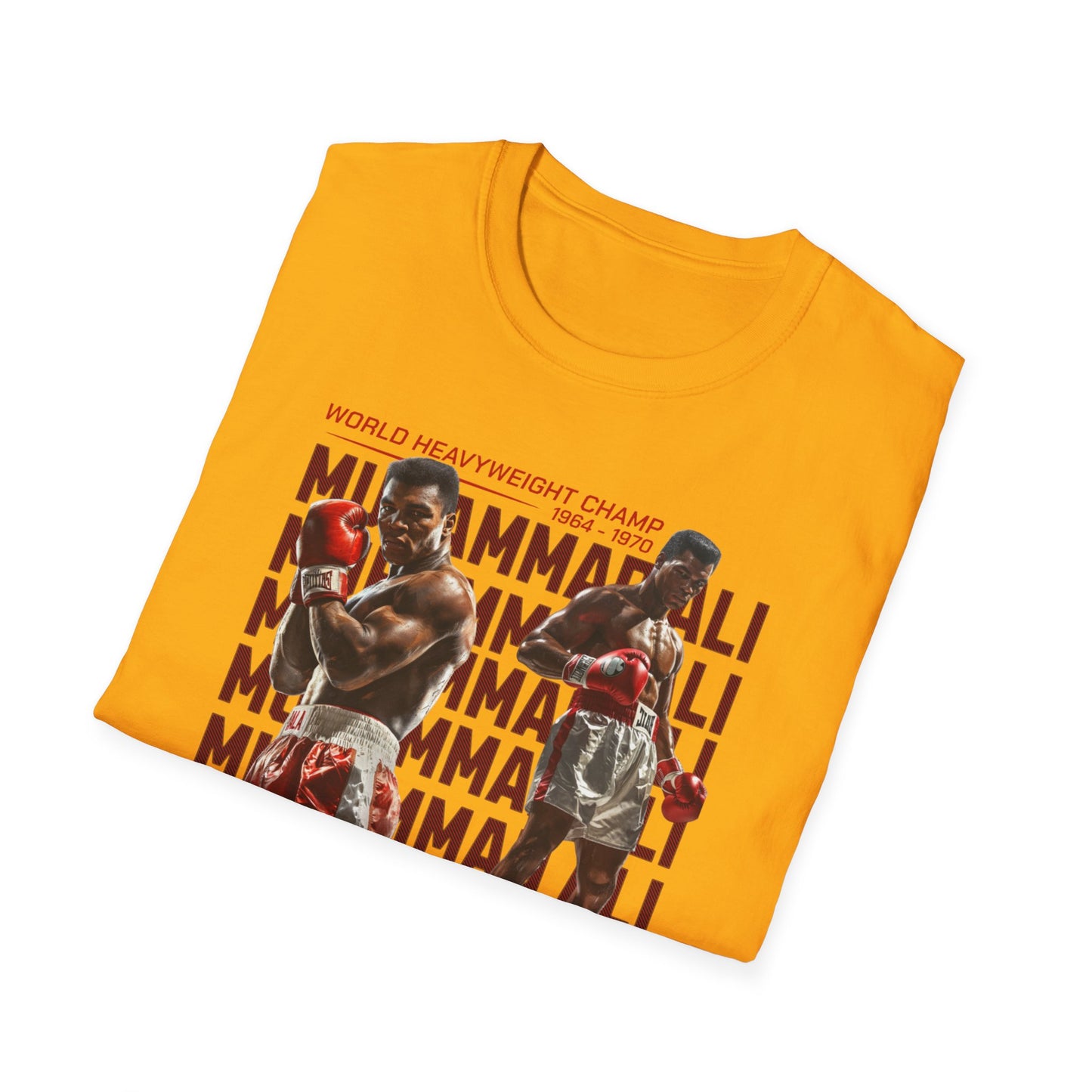 "The Greatest – Muhammad Ali Tribute Tee" Unisex Softstyle T-Shirt - Boxing Legend Gear