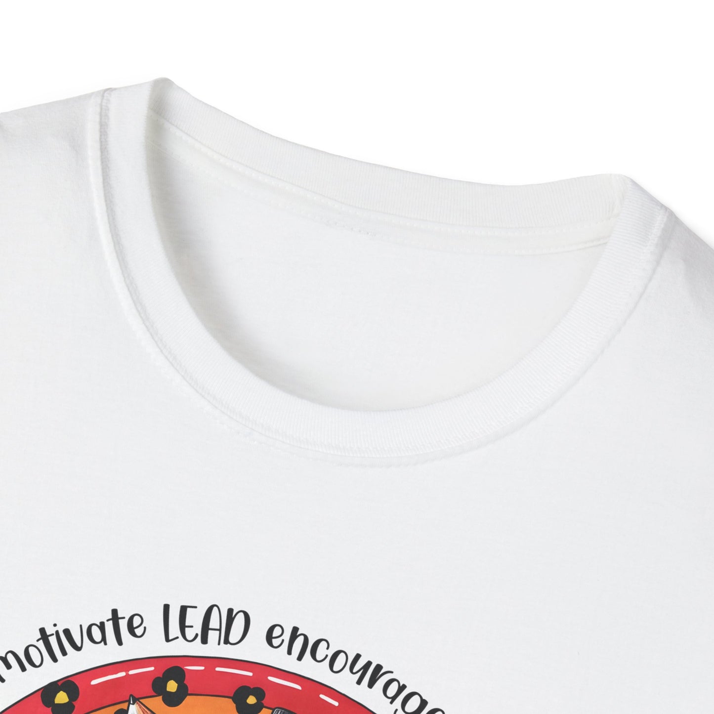 Teacher Life – Bold, Bright & Full of Heart Softstyle T-Shirt