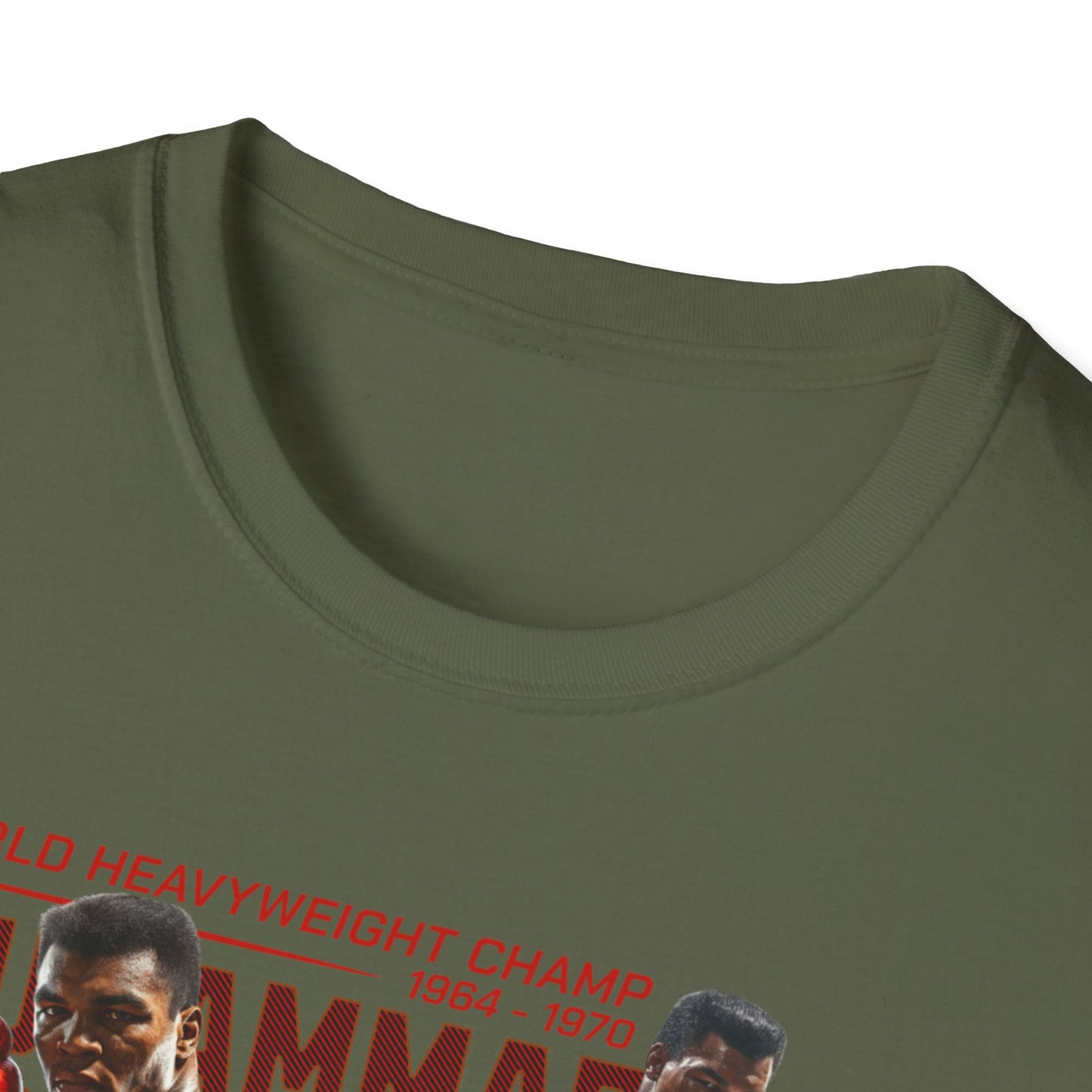 "The Greatest – Muhammad Ali Tribute Tee" Unisex Softstyle T-Shirt - Boxing Legend Gear
