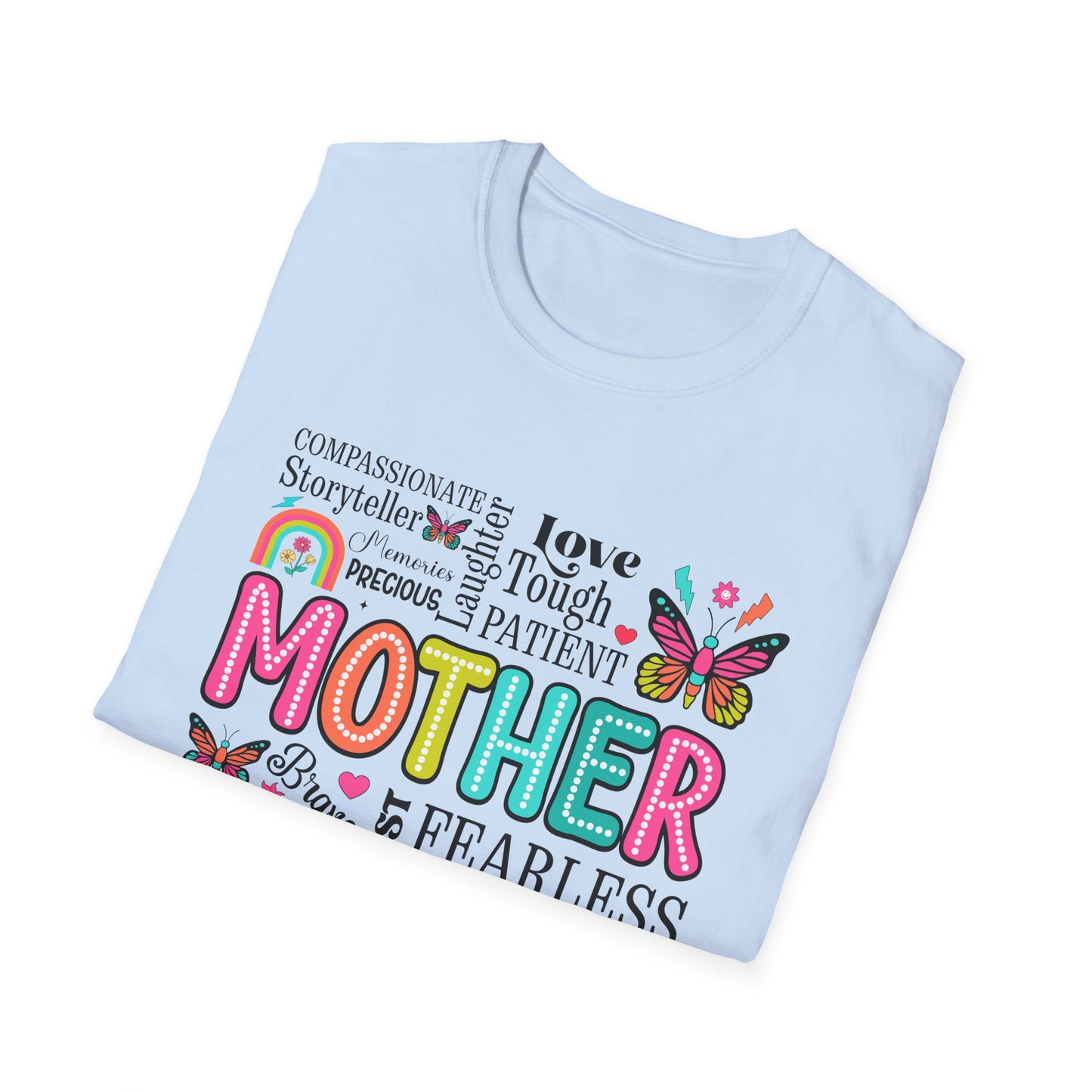 Mom Magic – Retro Rainbow Mother's Day  Softstyle T-Shirt