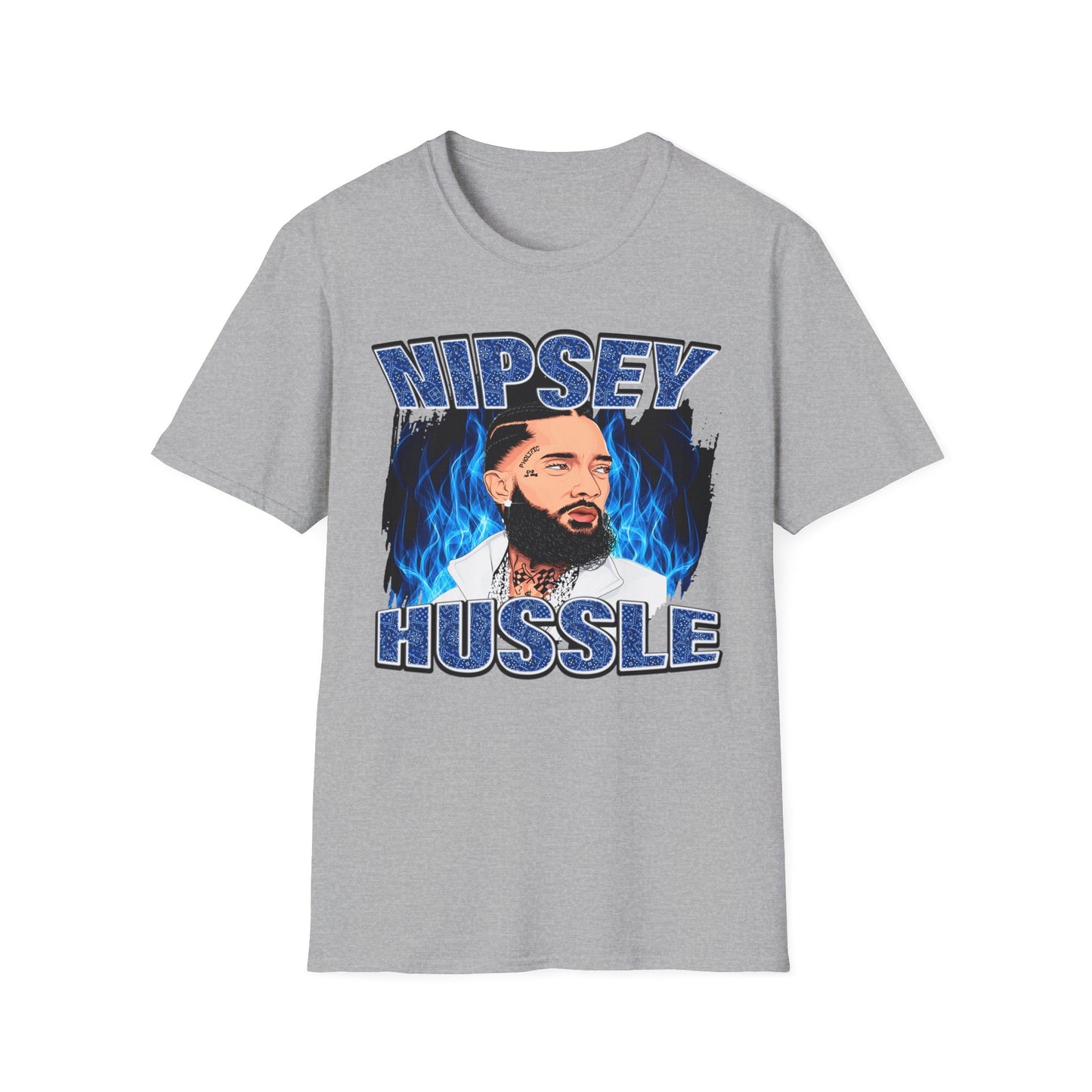 Nipsey Hussle Legacy Tee – Blue Flame Edition