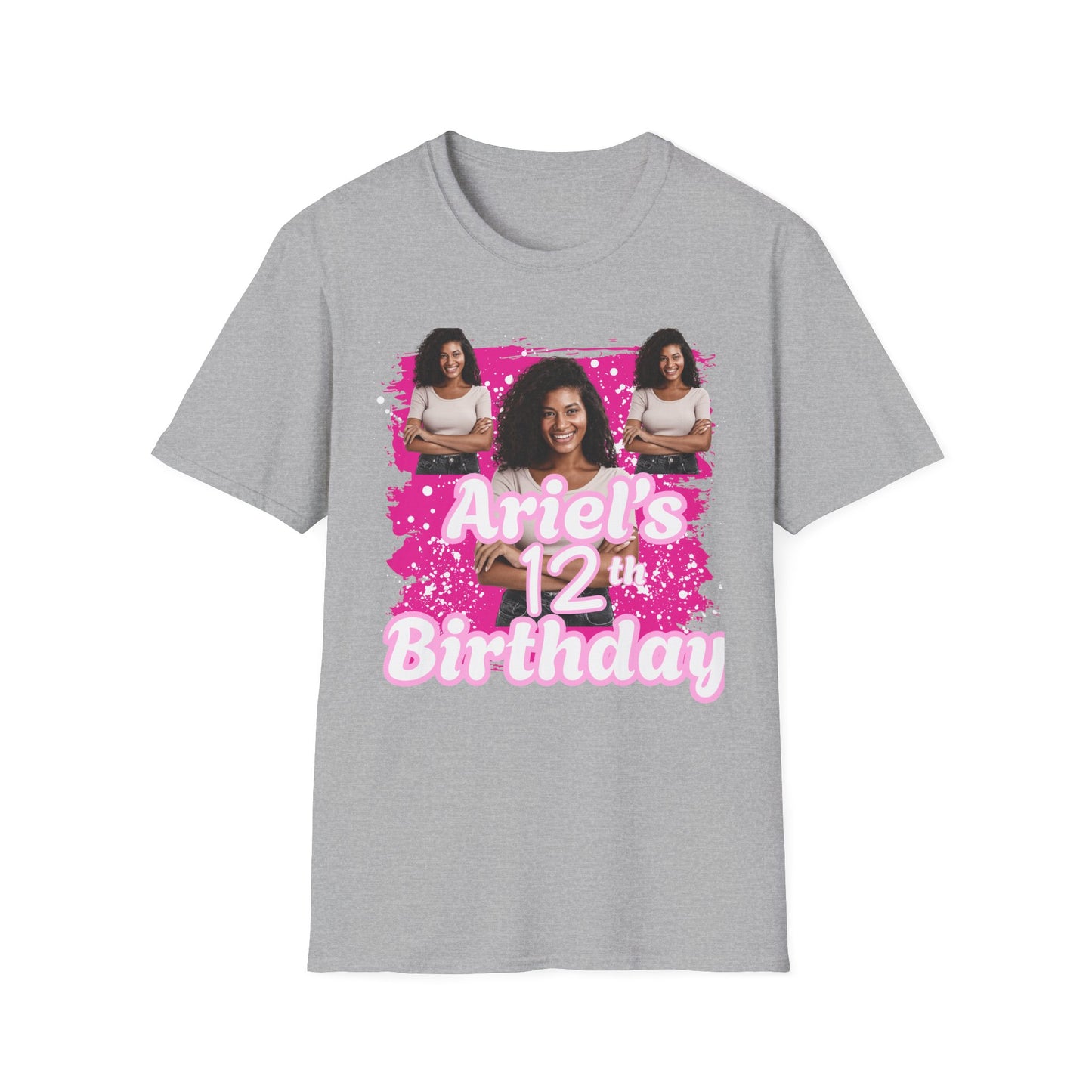 Custom Personalized Birthday T-Shirt