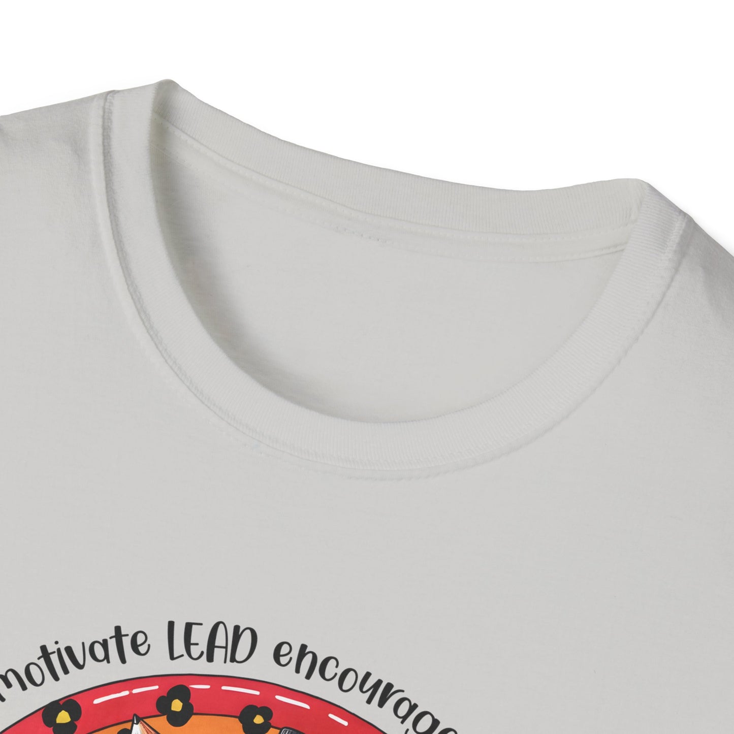 Teacher Life – Bold, Bright & Full of Heart Softstyle T-Shirt