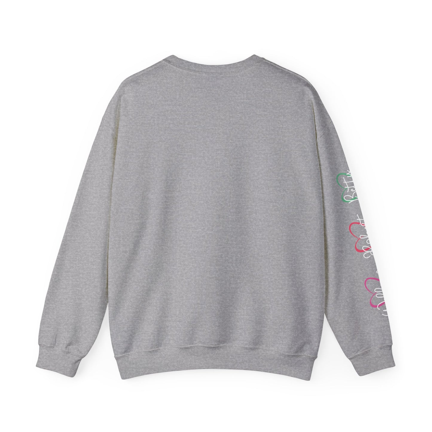 Heart-on-Her-Sleeve Mama Sweatshirt/ Perfect for A Mother's Day Gift