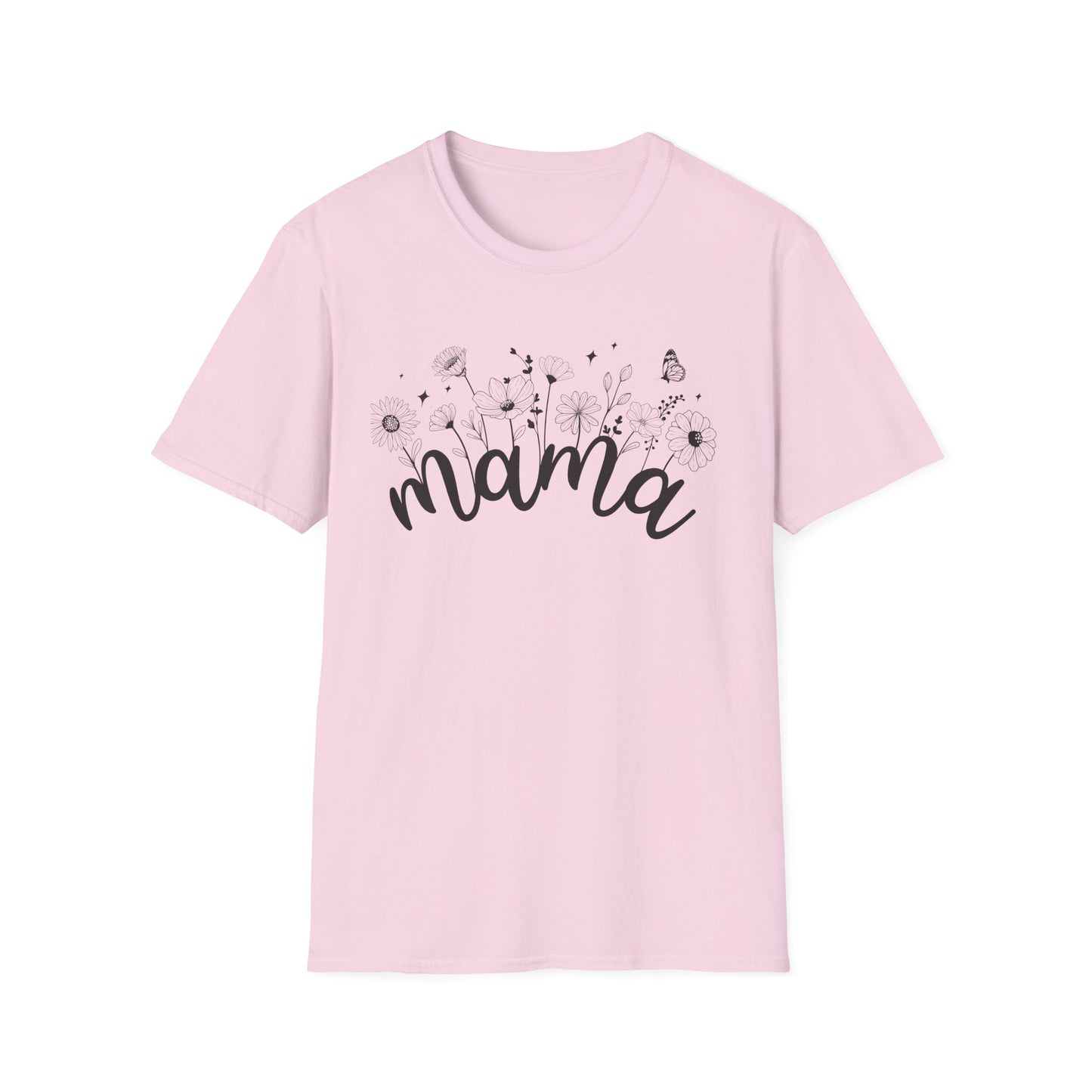 Floral Mama Vibes Tee – Bloom with Love Perfect Gift for Mother's Day